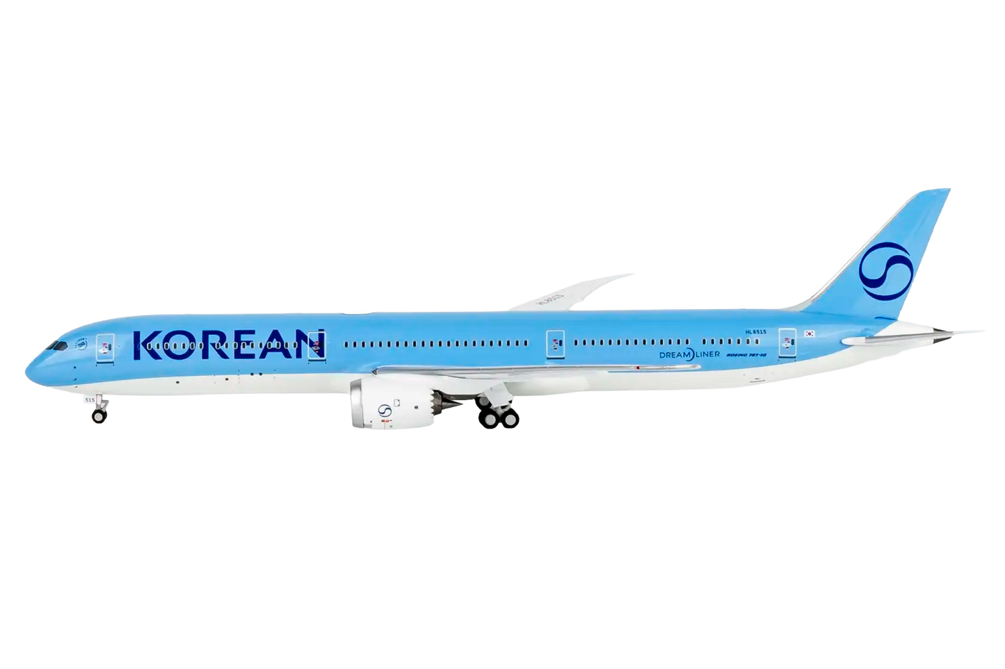 KAL096 Korean Air 787-10 Dreamliner HL8515 (2025's livery) NG LITE