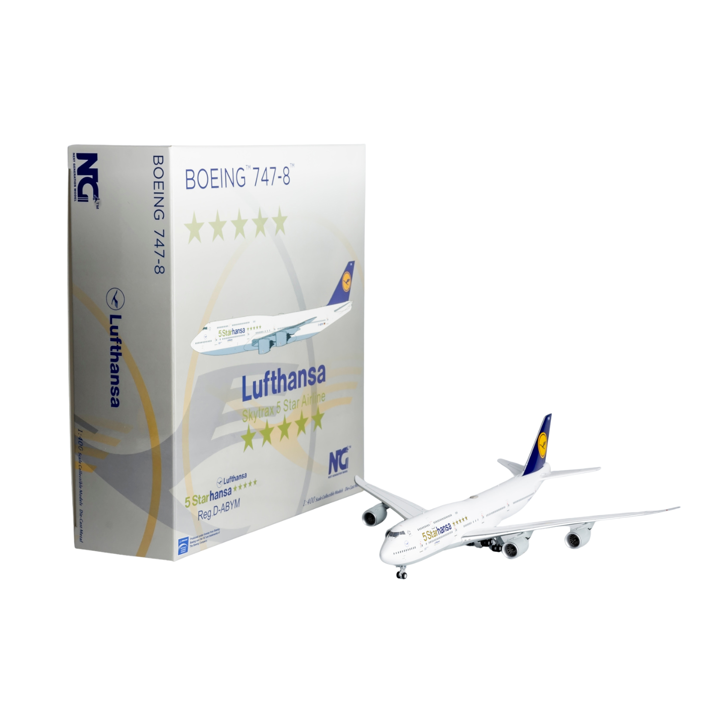Lufthansa 747-8 D-ABYM “5 Starhansa”