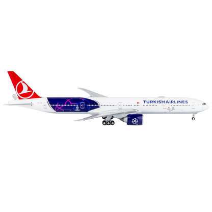 Turkish Airlines 777-300ER TC-LJJ UEFA Champions League Livery