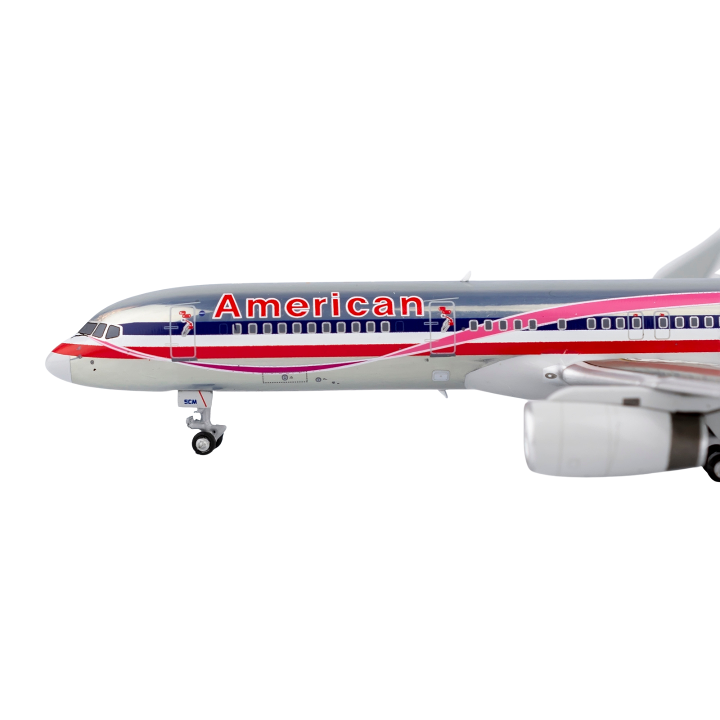 American Airlines Boeing 757‑200 (N664AA) “Breast Cancer Awareness"