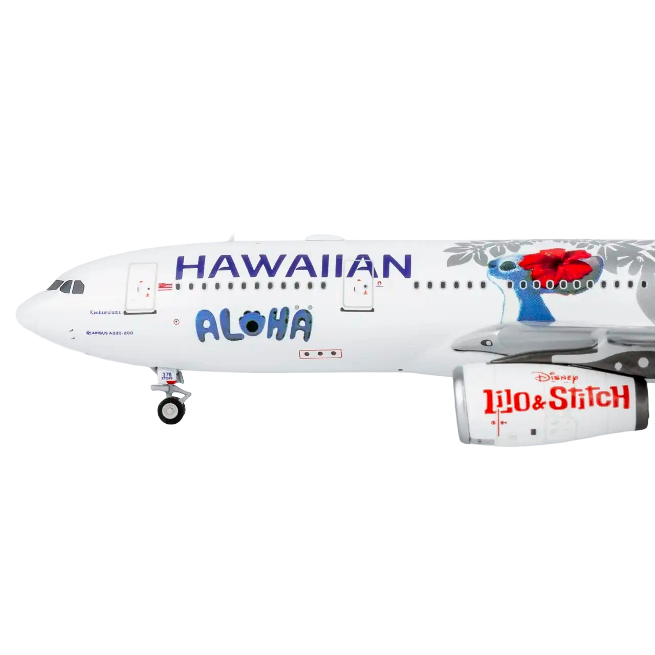 Hawaiian Airlines A330-200 N378HA (Disney’s Lilo & Stitch)