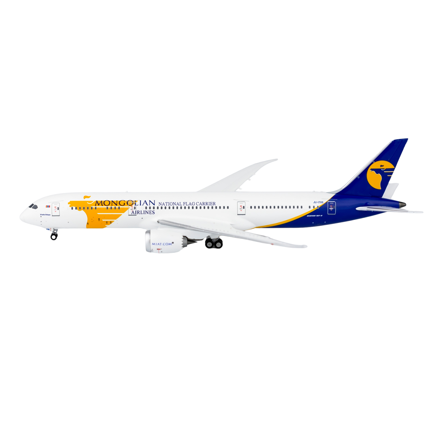 MIAT Mongolian Airlines 787-9 Dreamliner JU-1789