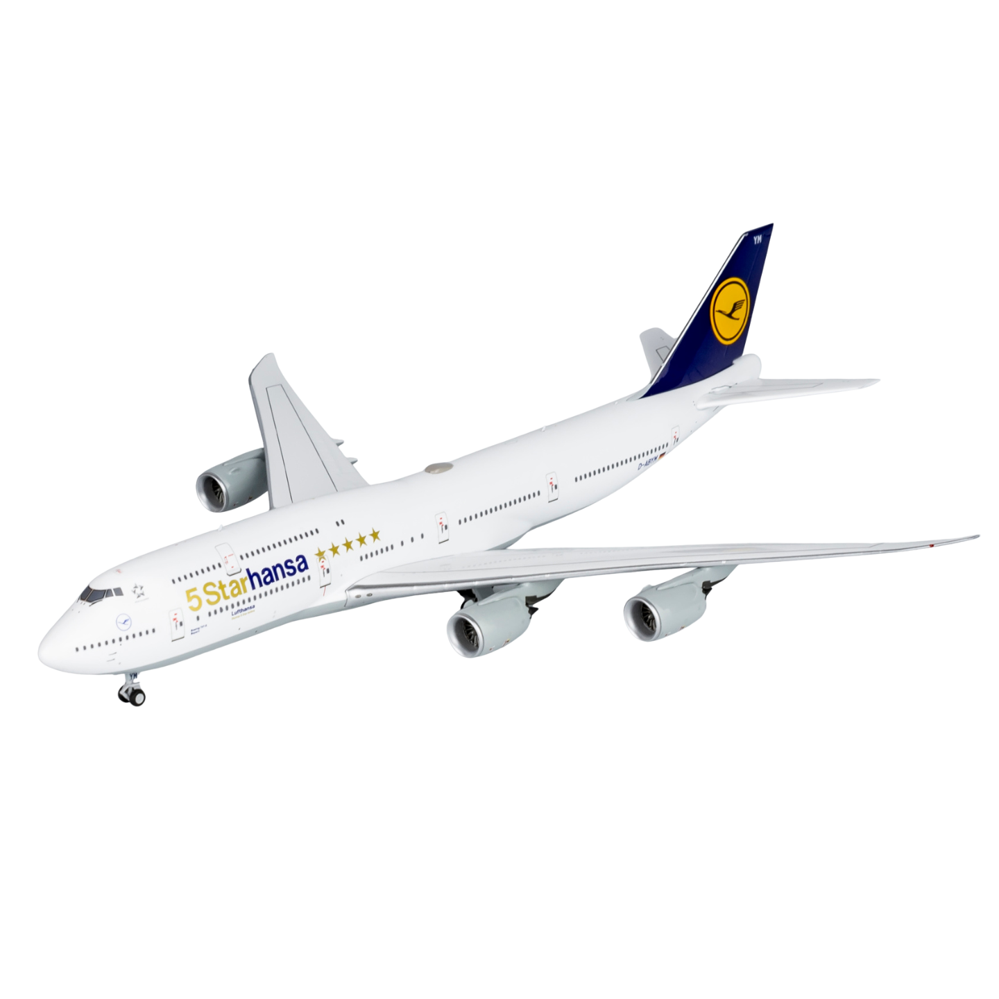 Lufthansa 747-8 D-ABYM “5 Starhansa”