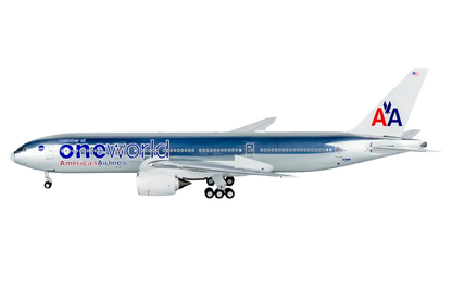 American Airlines 777-200ER N791AN (oneworld livery on chrome colors)