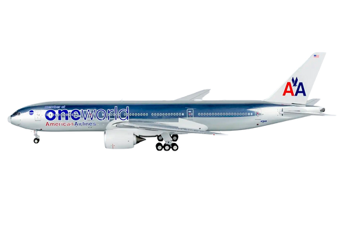 American Airlines 777-200ER N791AN (oneworld livery on chrome colors)