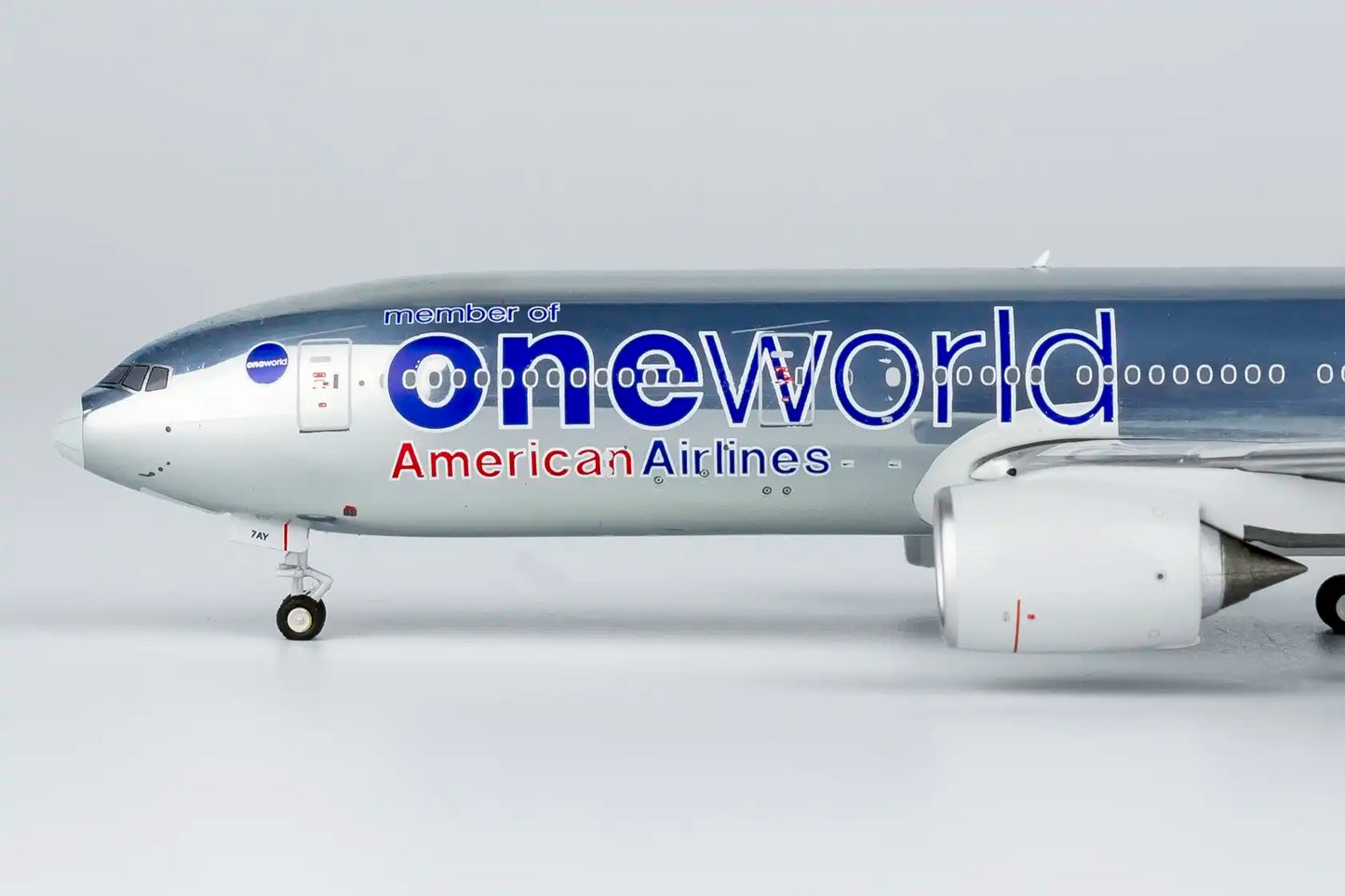 American Airlines 777-200ER N791AN (oneworld livery on chrome colors)
