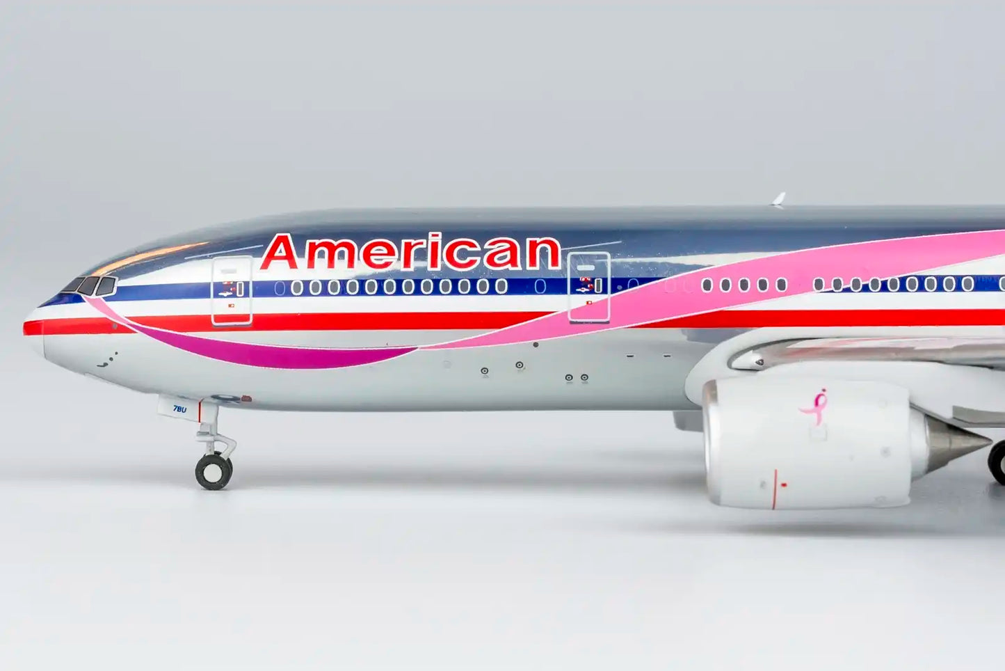 72049 American Airlines 777-200ER N759AN (Pink Ribbon livery on chrome colors)