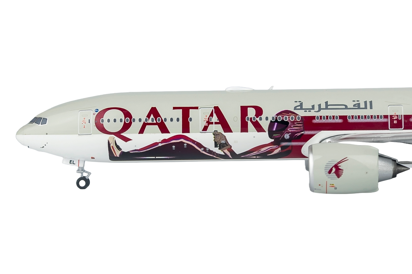 Qatar Airways 777-300ER A7-BEL (Formula 1 livery)