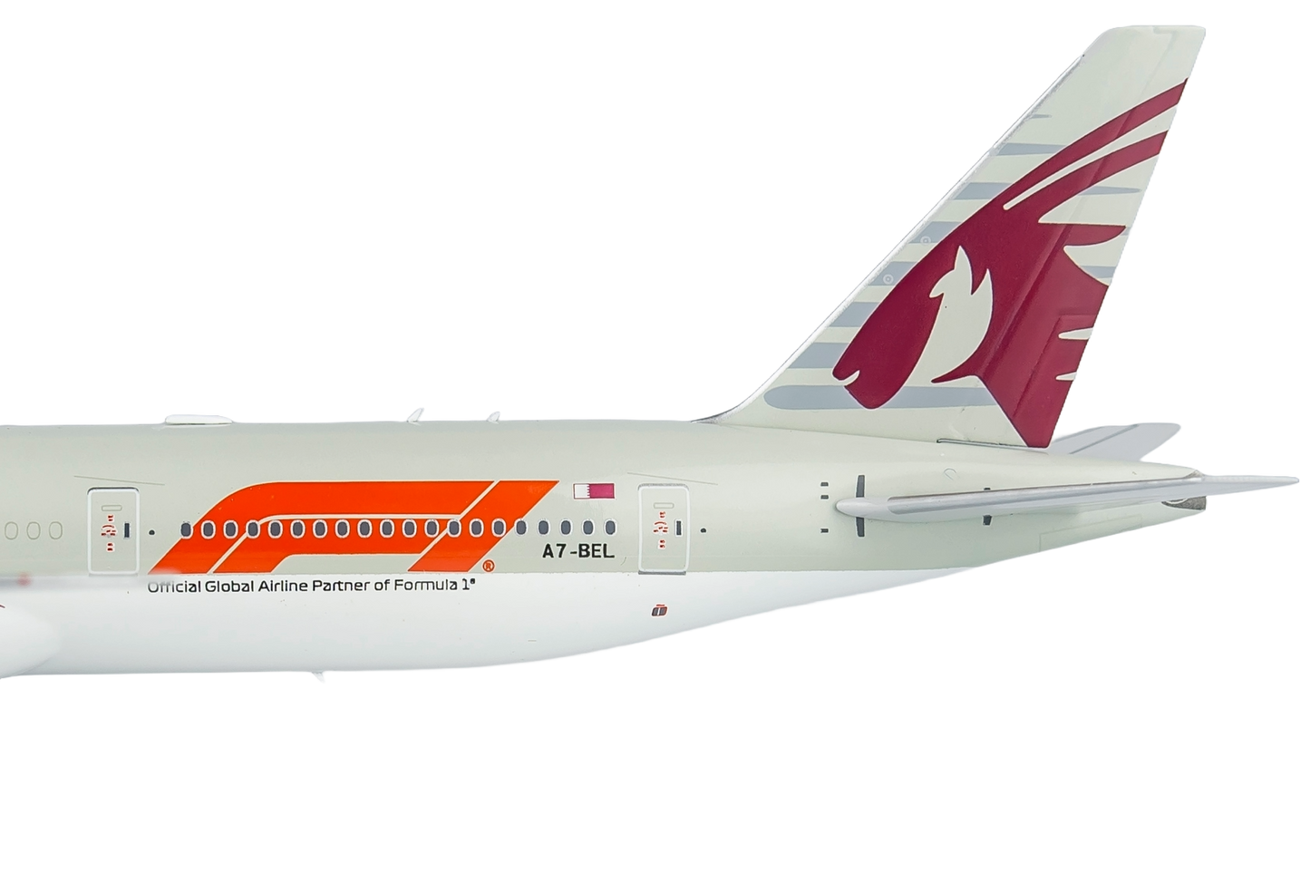 Qatar Airways 777-300ER A7-BEL (Formula 1 livery)
