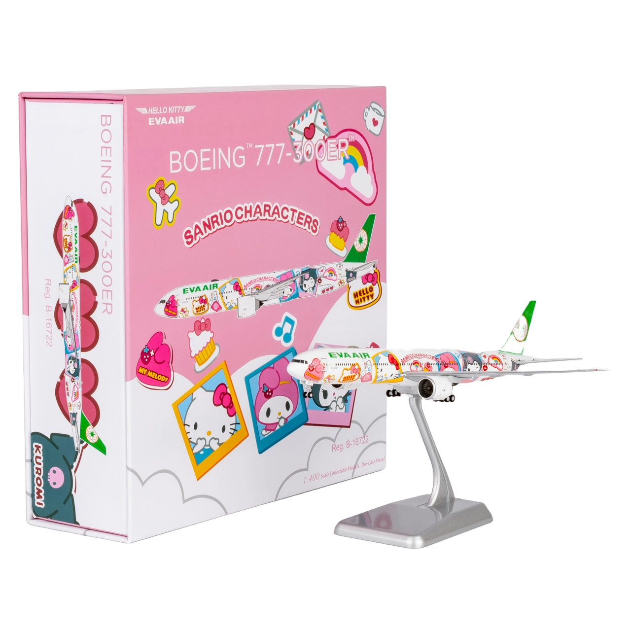 [ULTIMATE] EVA Air 777-300ER B-16722 Hello Kitty Besties Jet