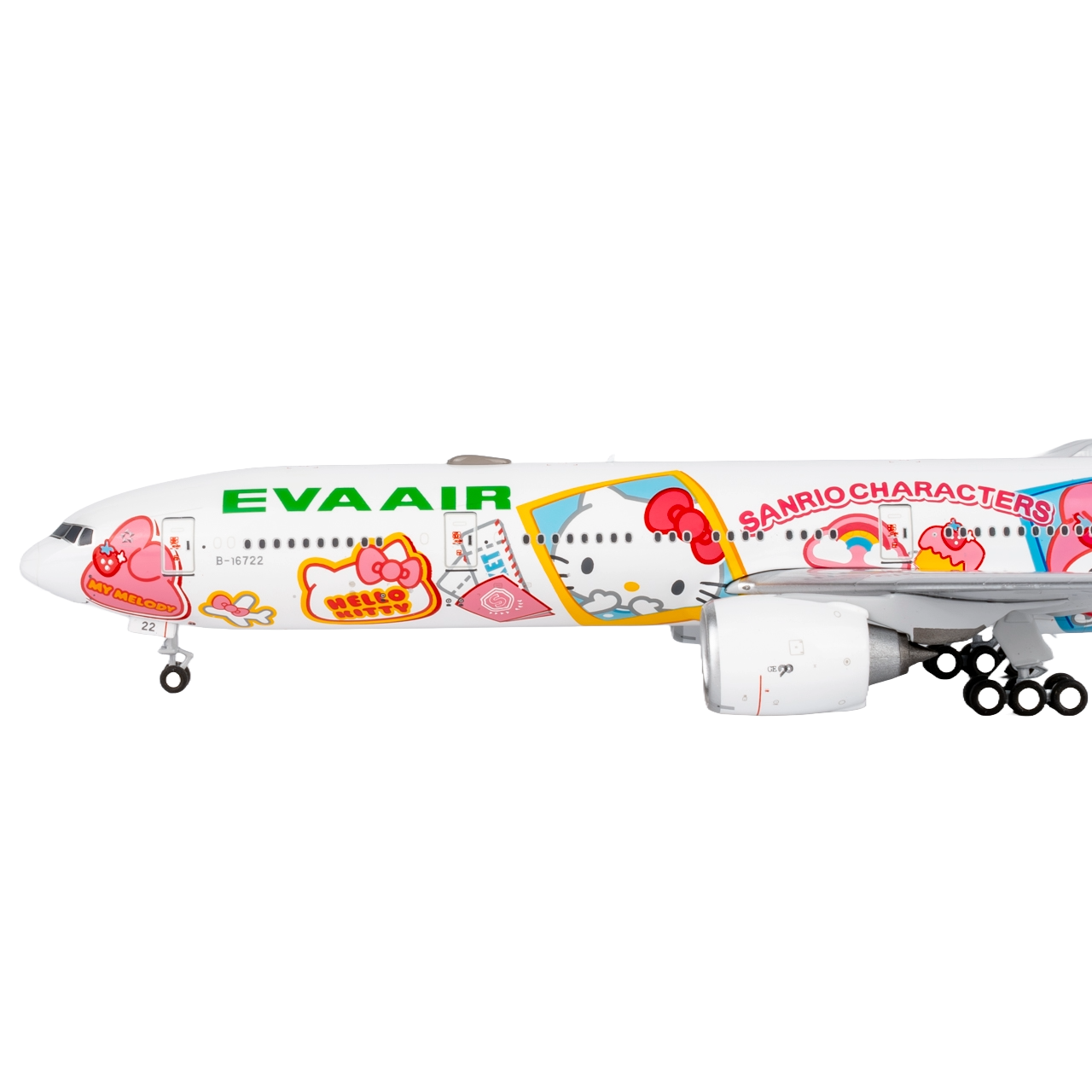 Eva Airways 777-300ER B-16740 (HELLO KITTY “Candy Jet” - Sanrio Characters