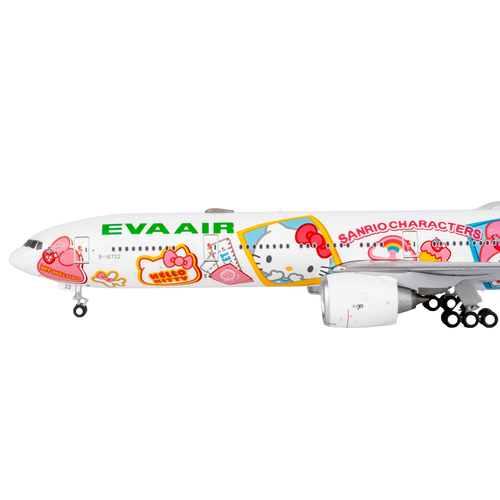 [ULTIMATE] EVA Air 777-300ER B-16722 Hello Kitty Besties Jet