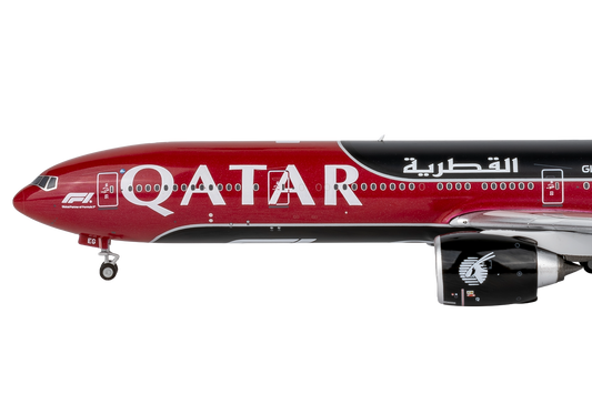 Qatar Airways 777-300ER A7-BEG (New Formula 1 livery