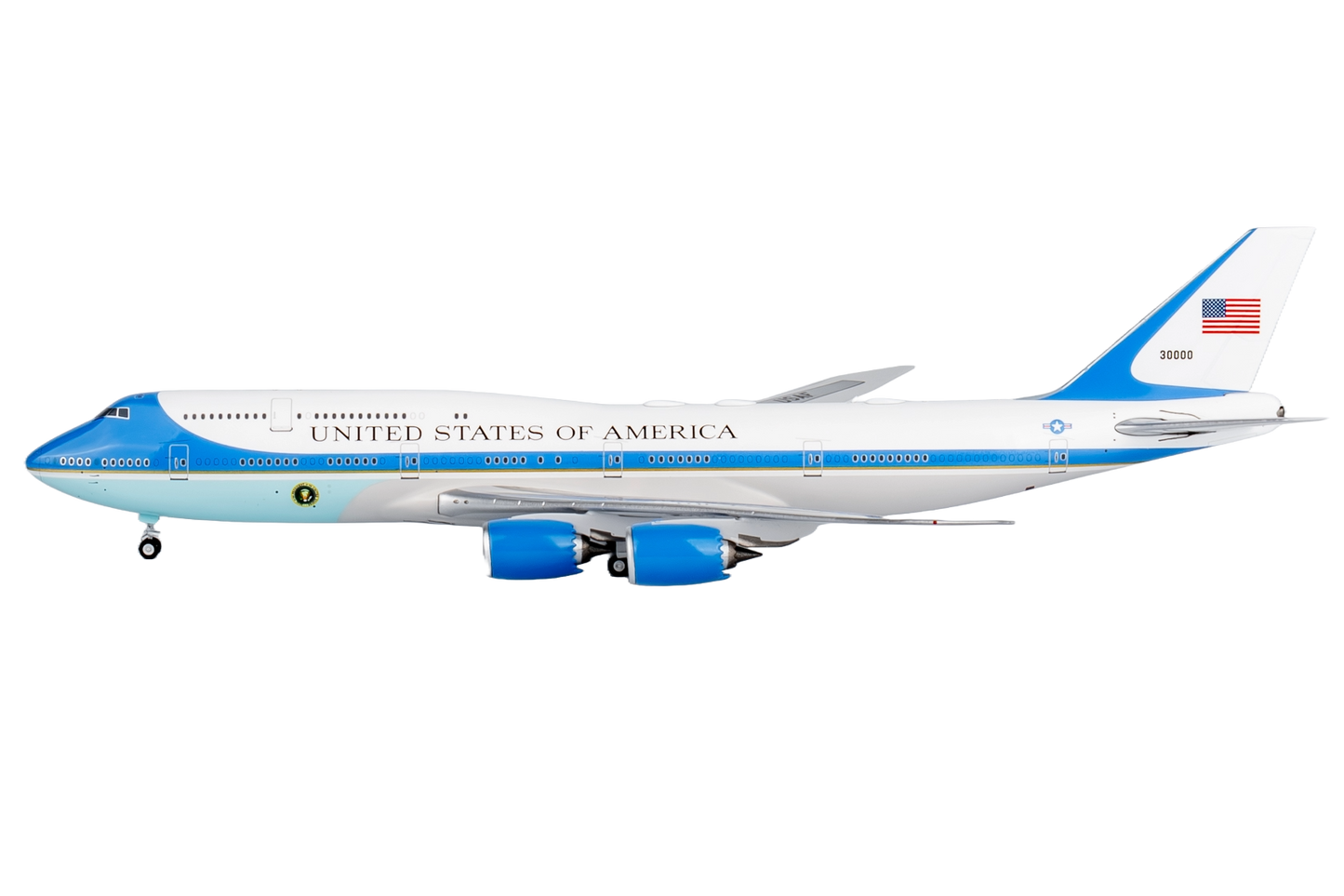 VC-25B Air Force One (Reg: 30000) – Blue USAF Livery | United States Air Force