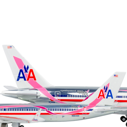 American Airlines Boeing 757‑200 (N664AA) “Breast Cancer Awareness"