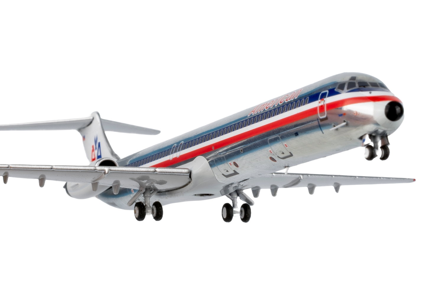 American Airlines MD-82 N236AA (black nosecone)