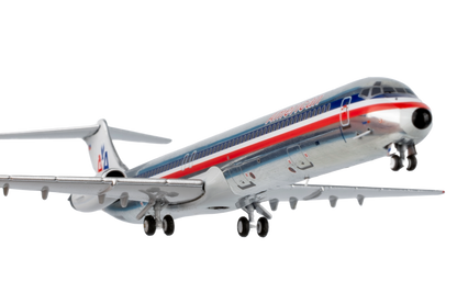 American Airlines MD-82 N236AA (black nosecone)