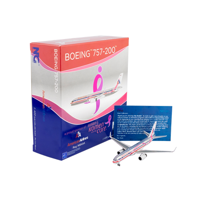 American Airlines Boeing 757‑200 (N664AA) “Breast Cancer Awareness"