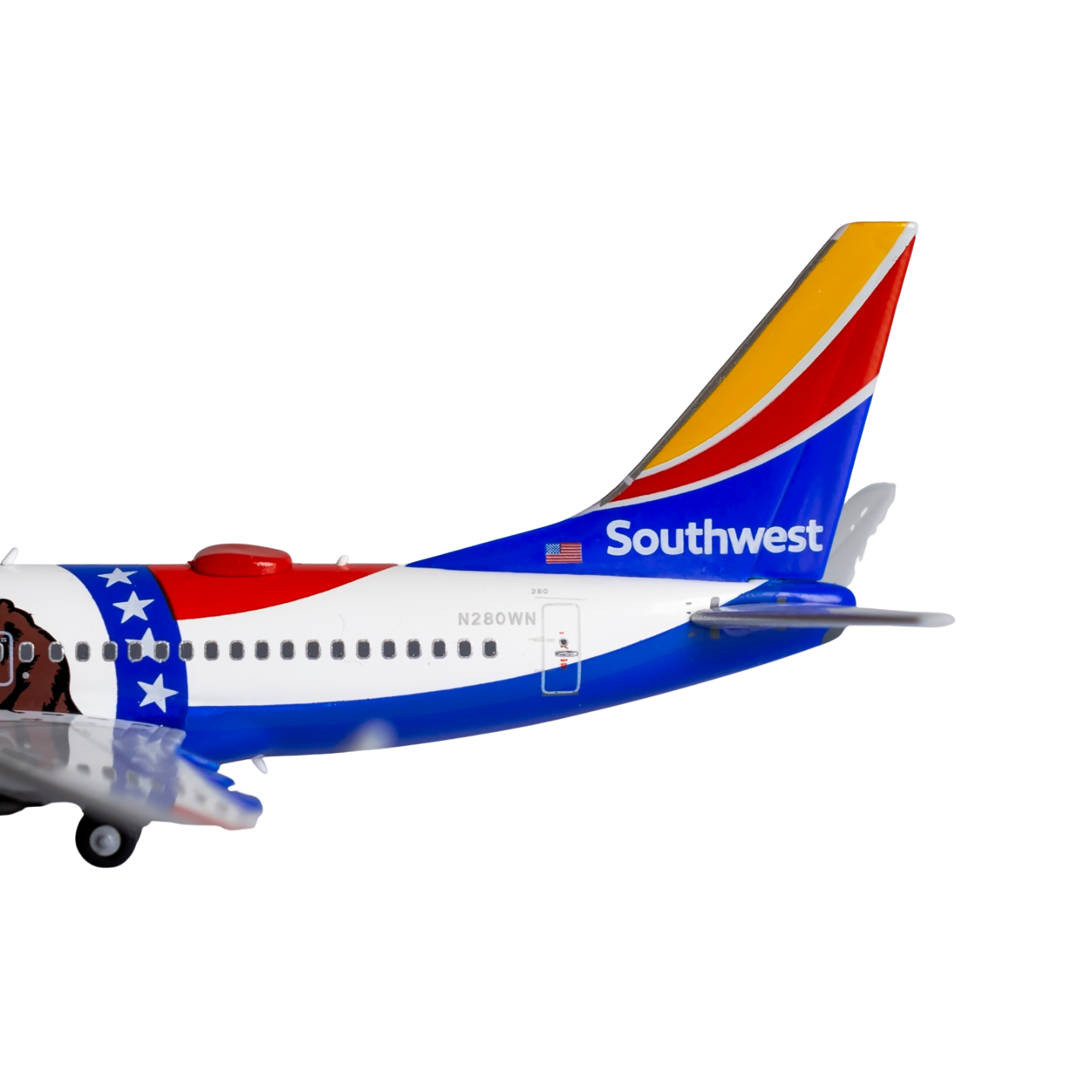Southwest Airlines 737-700/w  “Missouri One”