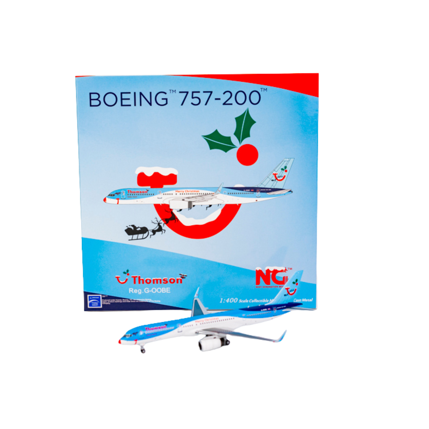 Thomson Airways 757-200/w G-OOBE "Merry Christmas"