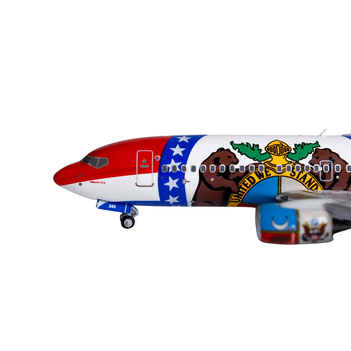 Southwest Airlines 737-700/w  “Missouri One”