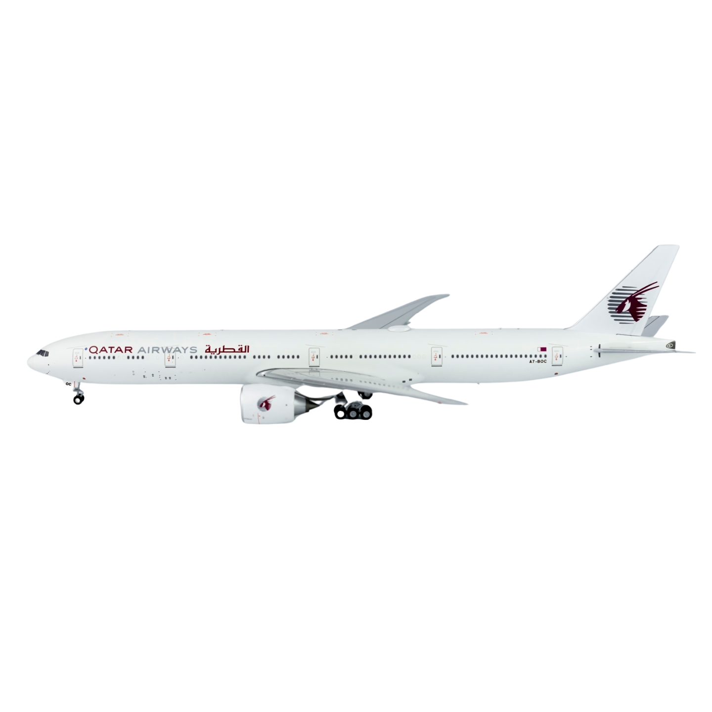 Qatar Airways A7‑BOC Retro 1997,