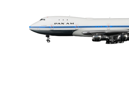 Pan Am Jet Clipper American N747PA Boeing B747-100  (With Stands)