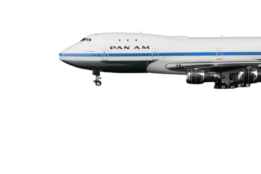 Pan Am Jet Clipper American N747PA Boeing B747-100  (With Stands)
