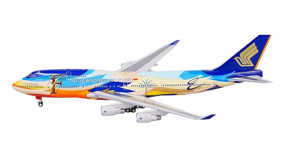 9V-SPL Singapore Airlines Tropical Boeing 747-400