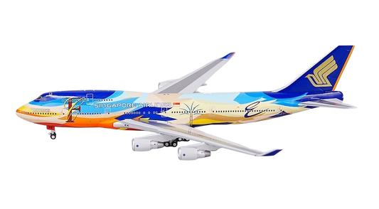 9V-SPL Singapore Airlines Tropical Boeing 747-400